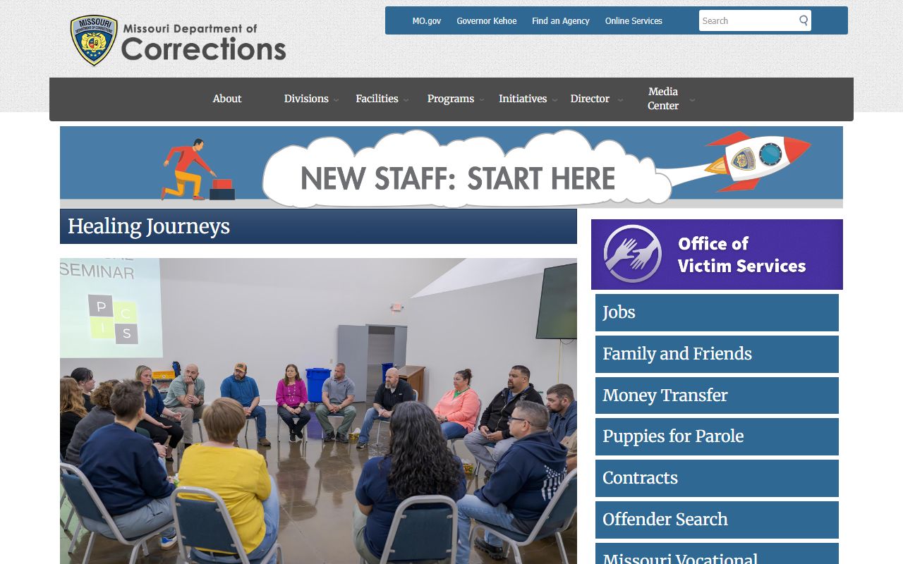 Miller County court records Missouri Department of Corrections homepage